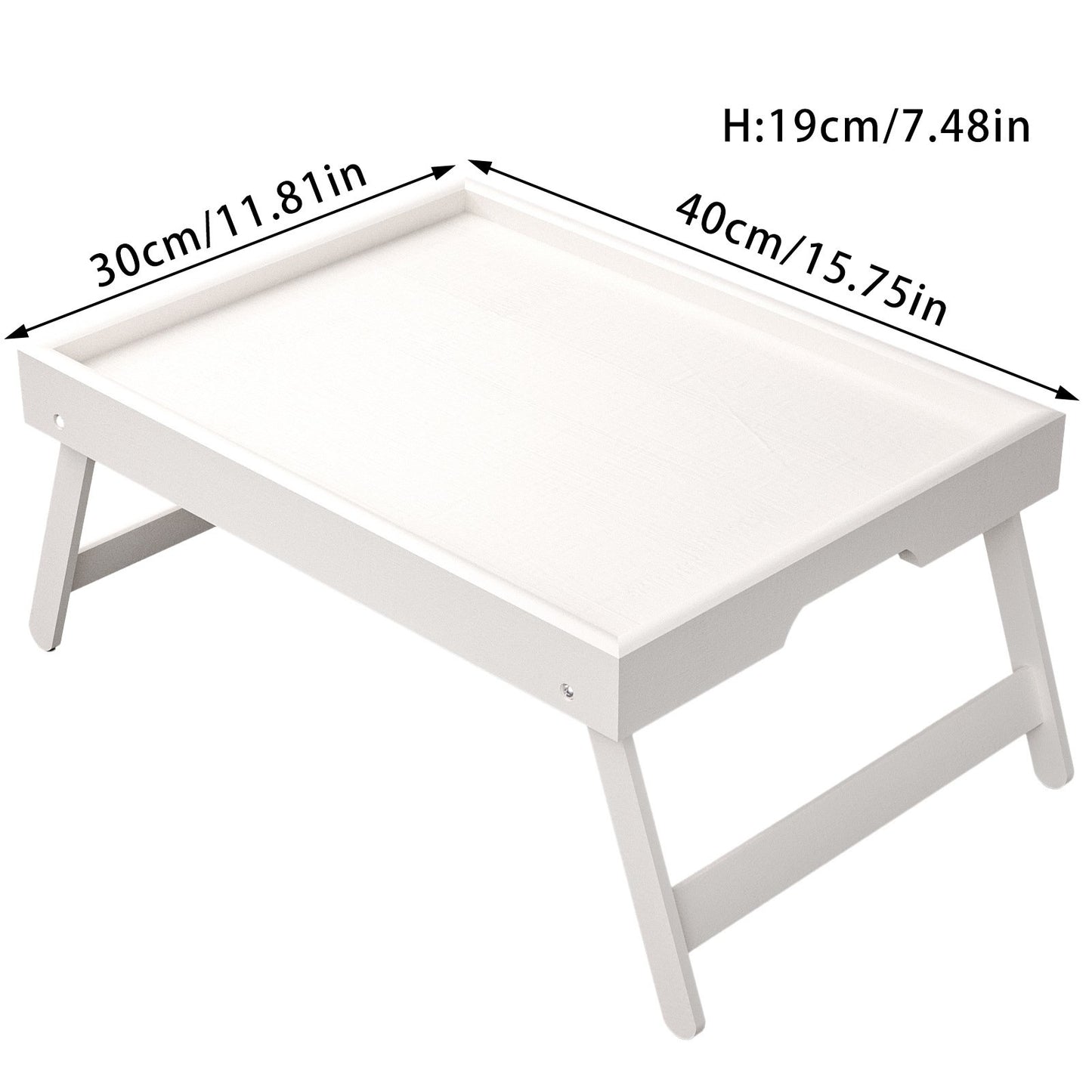 Bamboo Folding Bed Tray Table