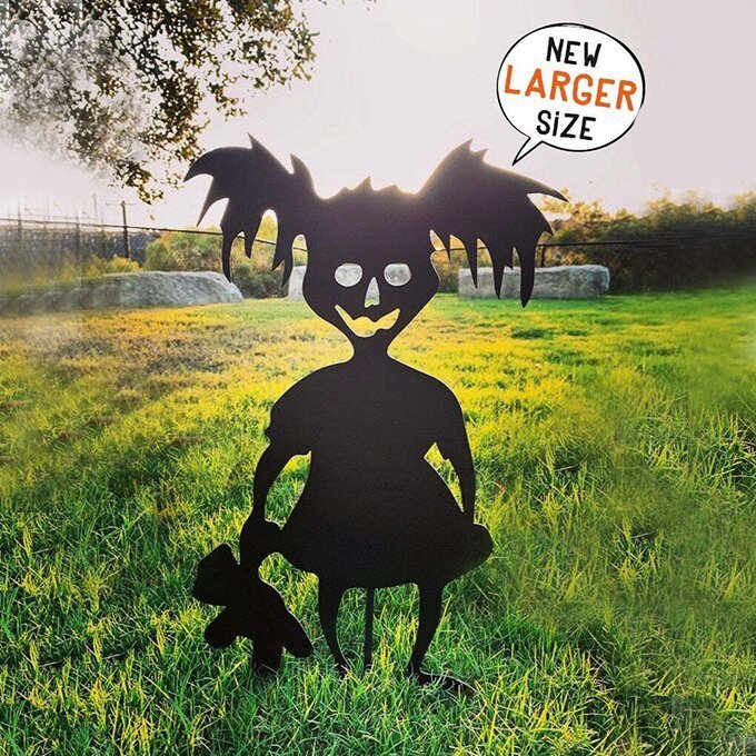 👻Cute and Unique Ghost Zombies - Halloween Yard Decor Metal Art👻