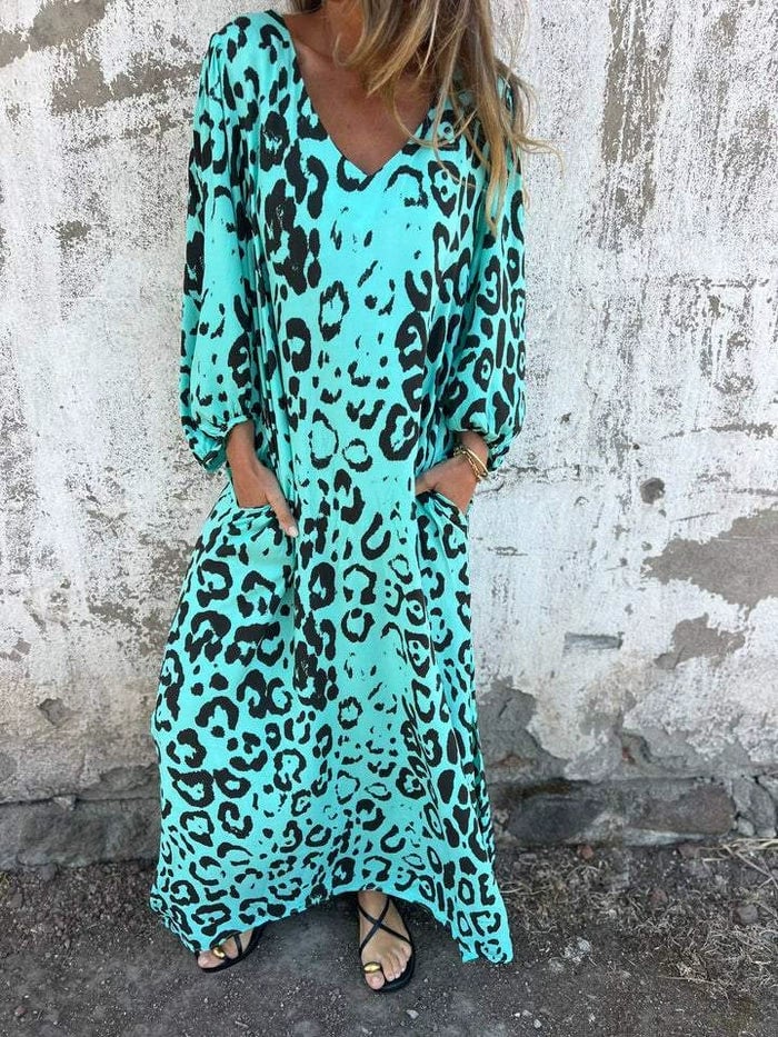 Flowy Printed Dress - Spring/Summer