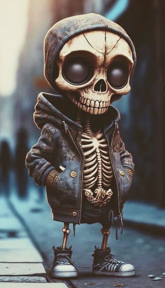 🔥💥Cool skeleton figurines