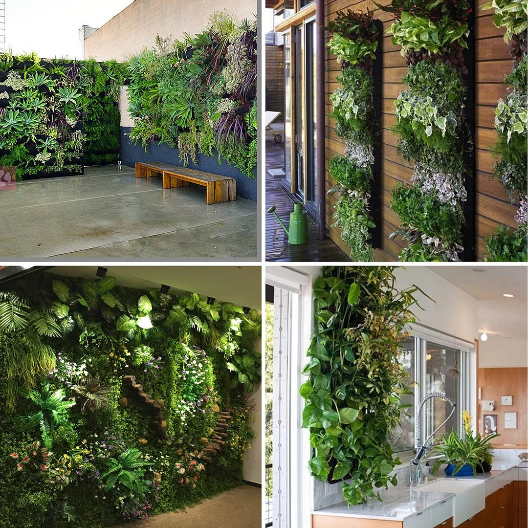 7 Pockets Hanging Vertical Planter