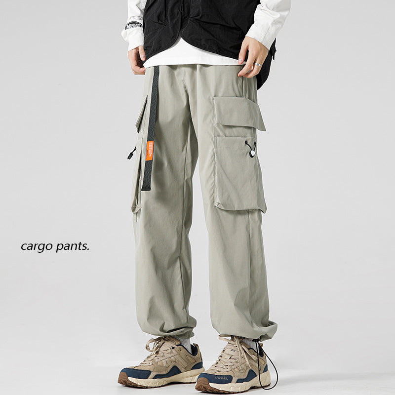 Casual Loose Cargo Jogger Pants