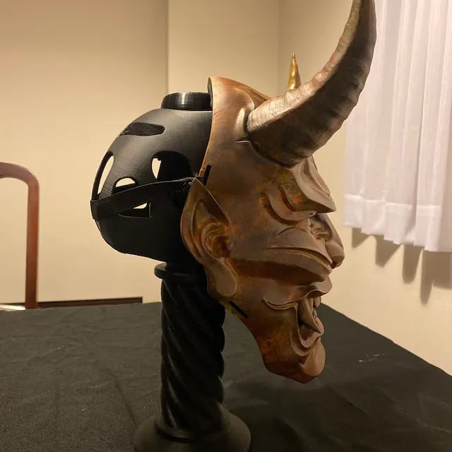 ๐ 3D Skull Helmet Display Package