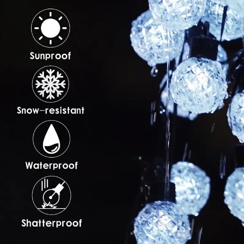 🌼Solar LED String Lights-IP65 Waterproof 💧