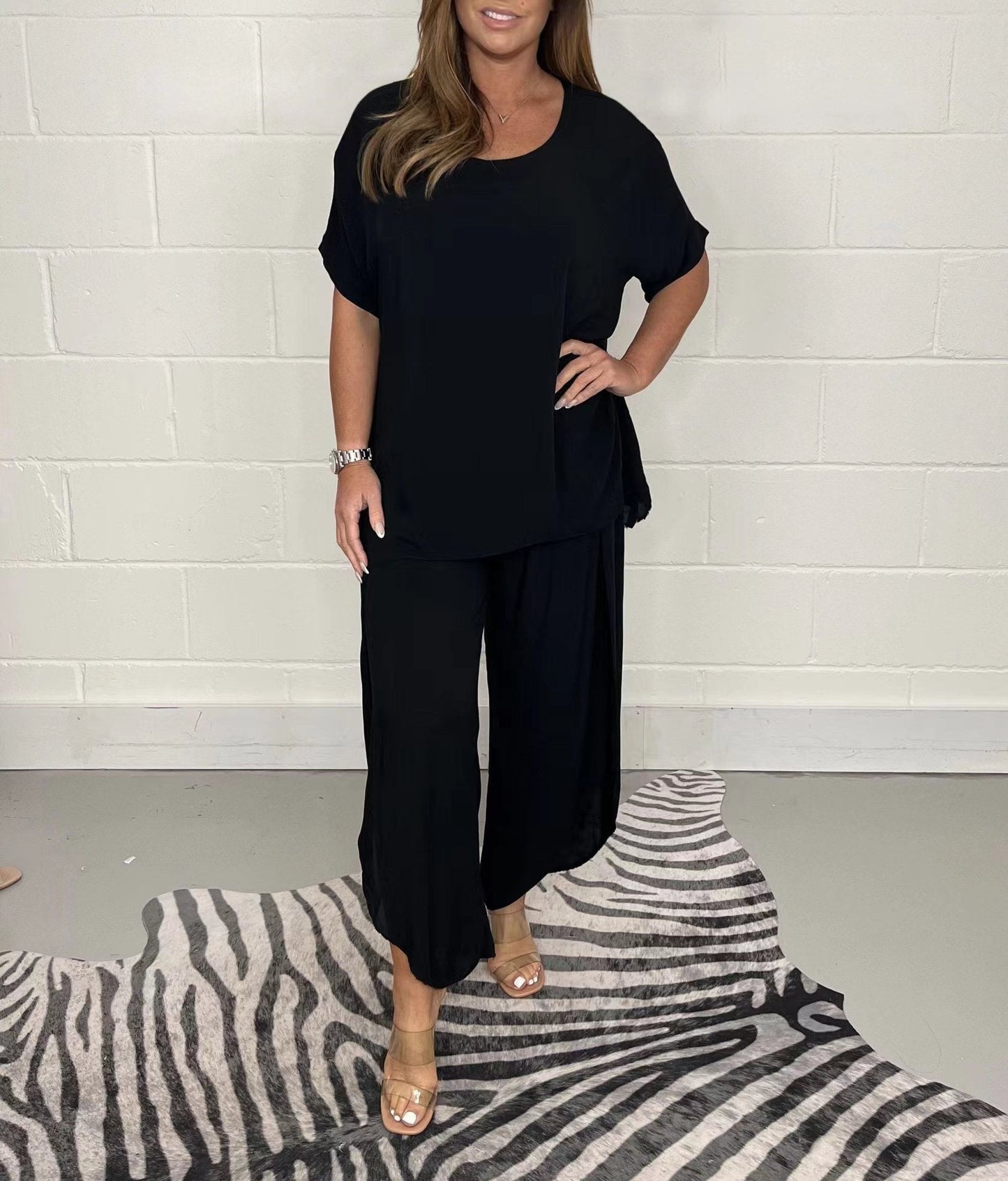 💖 2 Piece Sleeved Trouser Set