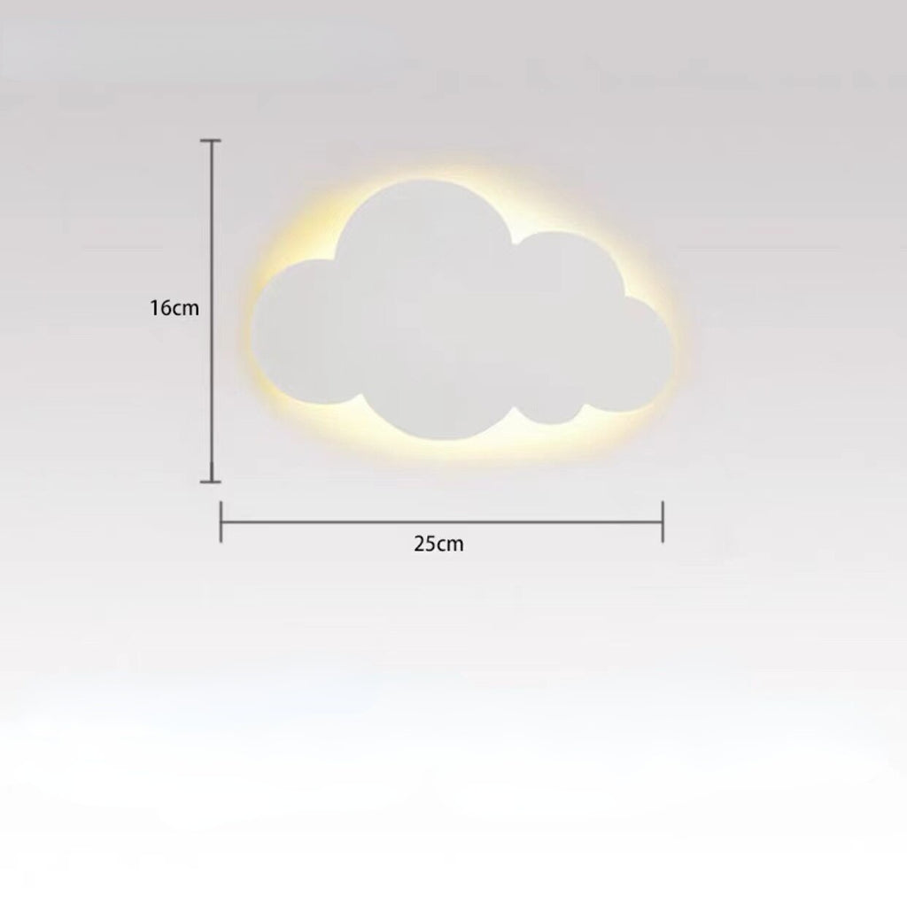 Built for Kids: Cute Cloud Wall Sconce