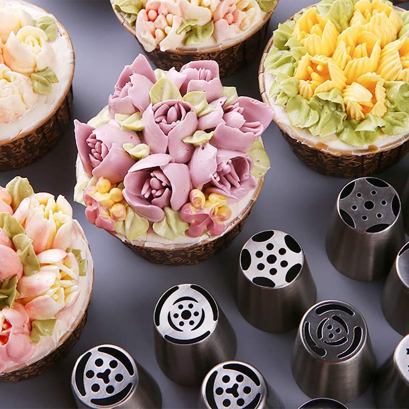 🔥Flower Frosting Tips Nozzles for Cake Decorating