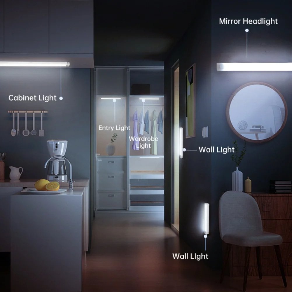 🔥BUY 2 GET 1 FREE💡Punch-free Smart Sensor Magnetic Rechargeable LED Lights