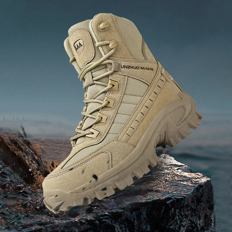 👢 Tactical Sports Boots - Waterproof & Non-Slip Grip, Reinforced Toe for Outdoor/Training/Military Use ⚡📦