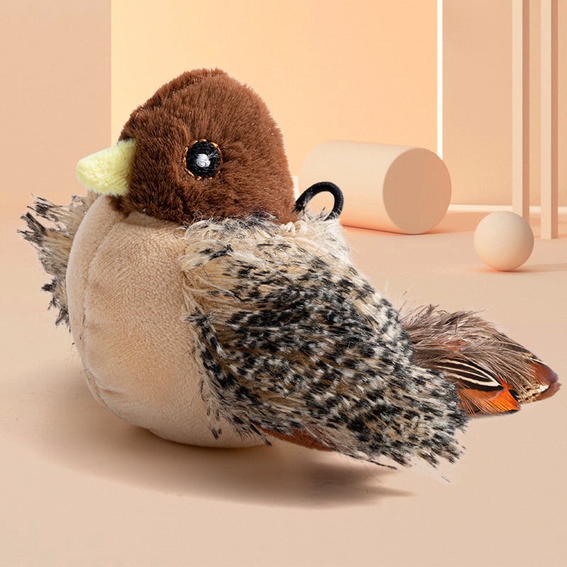 🐾Interactive Chirping Bird Cat Toy✈️