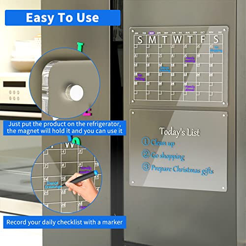 🔥🔥Magnetic Fridge Calendar