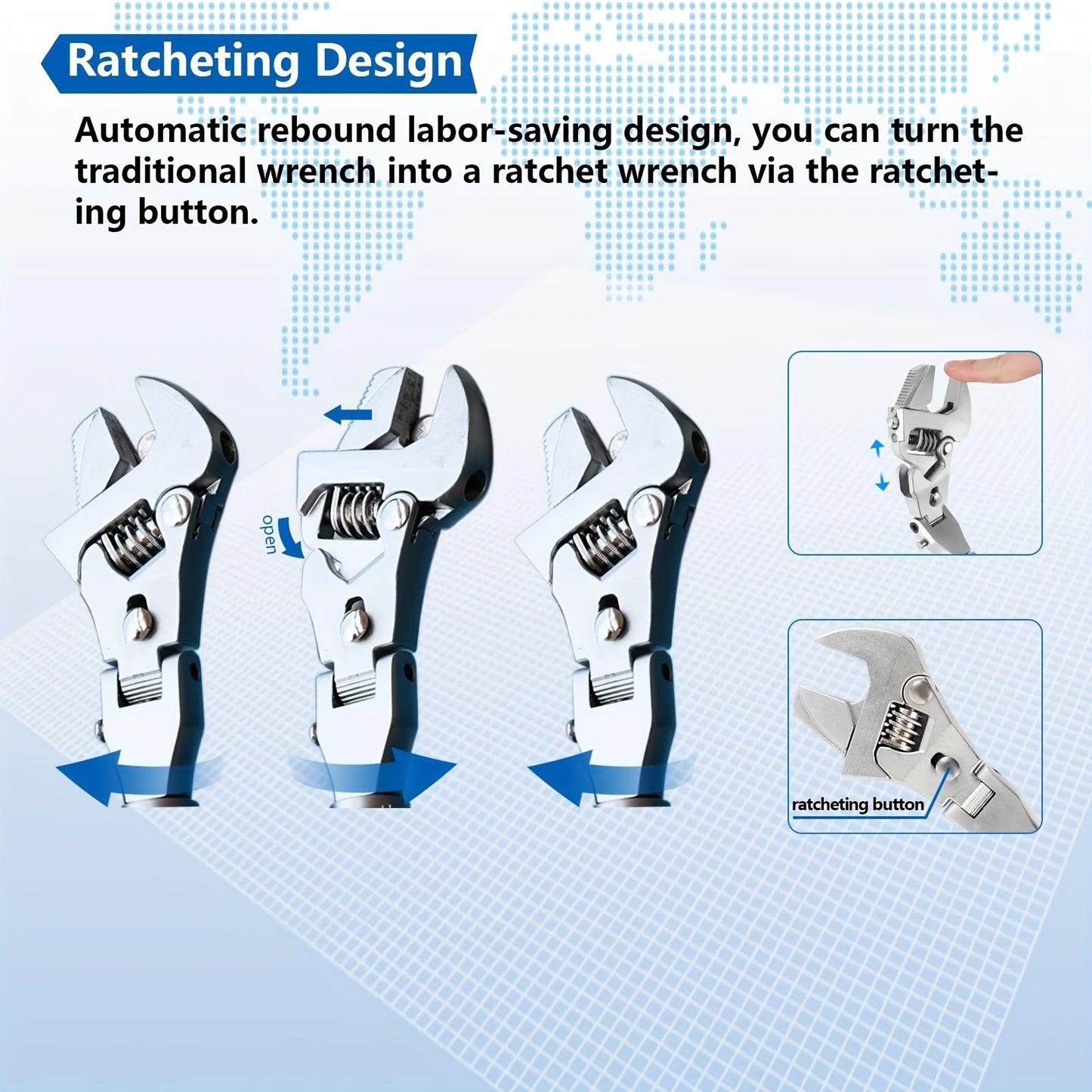 🔥Multifunctional Retractable Wrench
