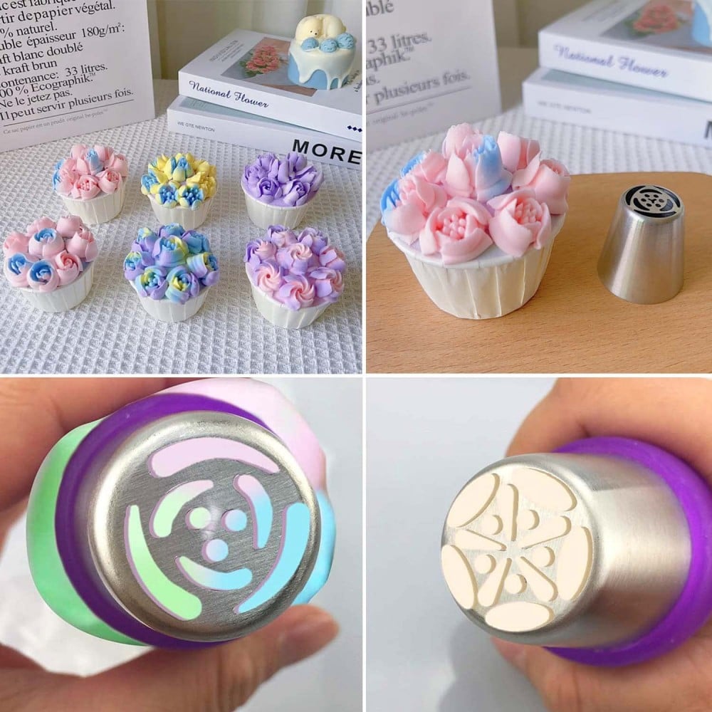 🔥Flower Frosting Tips Nozzles for Cake Decorating