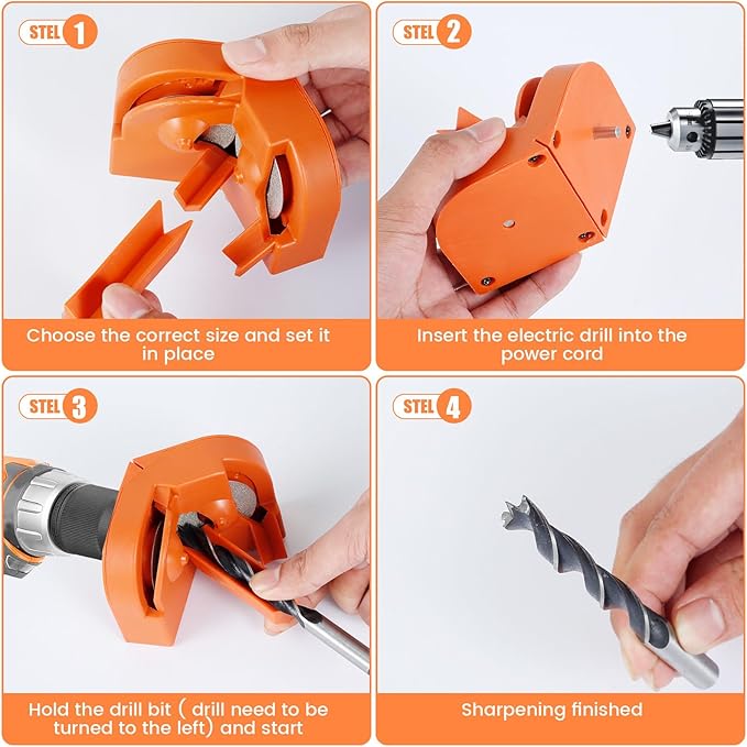 🔥🔧Drill Bit Sharpener