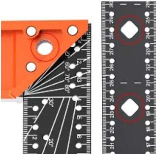 🔥🛠️-Multi-angle measuring ruler