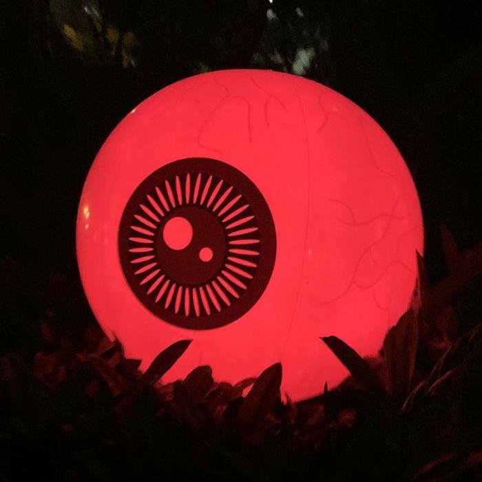 🎃🎃Inflatable Led light-up waterproof eyeball pumpkin 13 colours with remote control