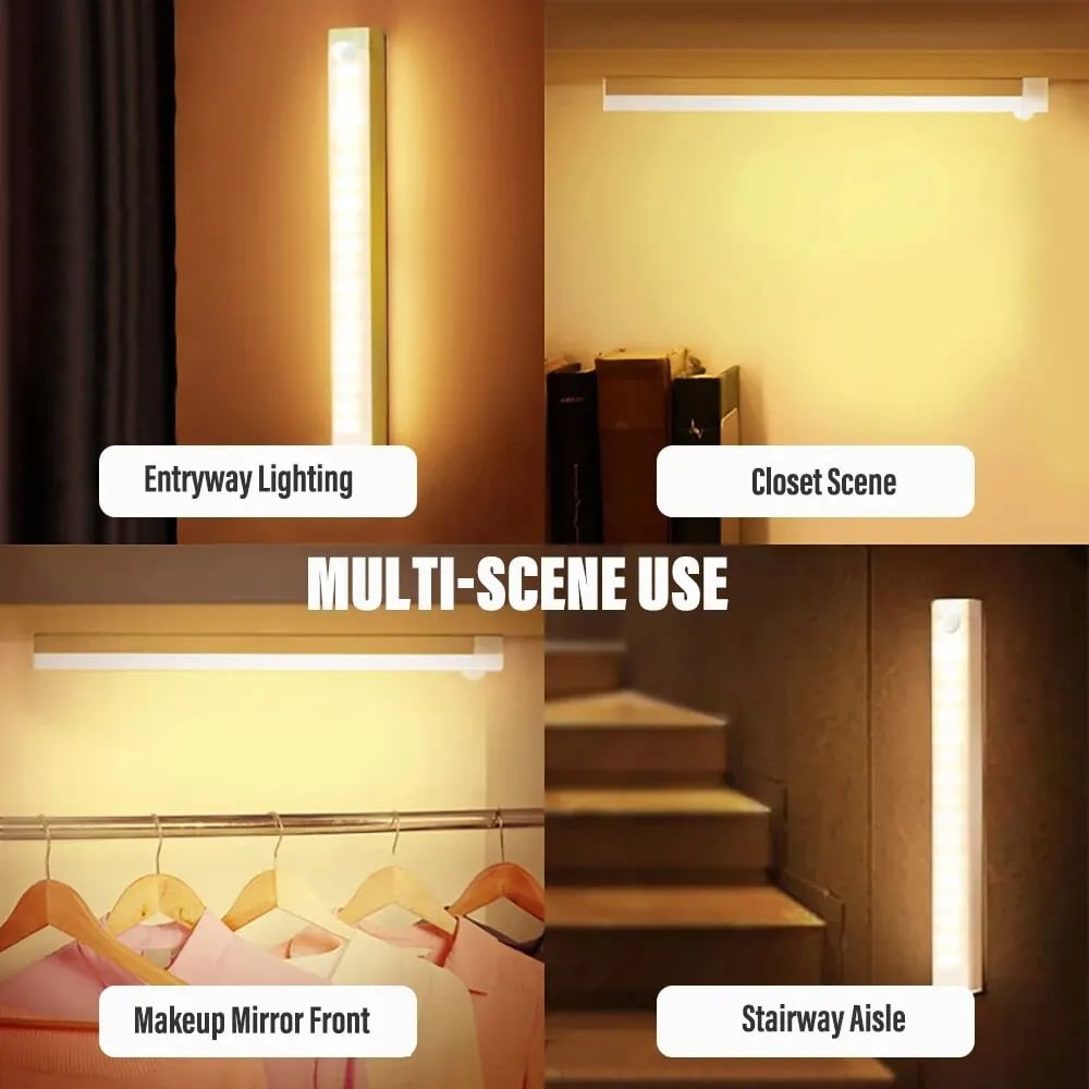 🔥BUY 2 GET 1 FREE💡Punch-free Smart Sensor Magnetic Rechargeable LED Lights