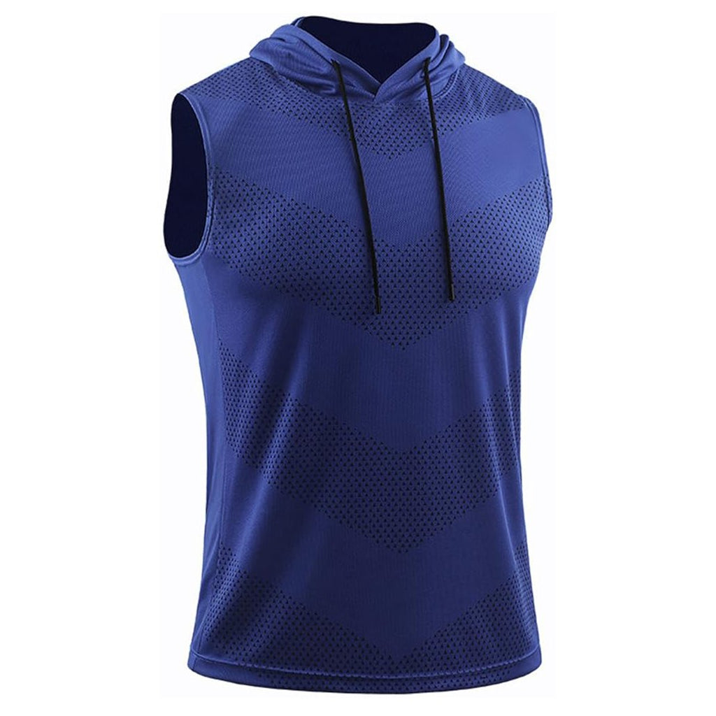 🔥🎁Sleeveless Dri-Fit Hooded Workout Shirts