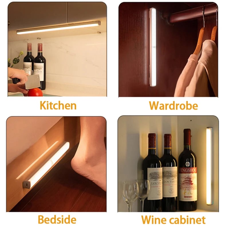 🔥BUY 2 GET 1 FREE💡Punch-free Smart Sensor Magnetic Rechargeable LED Lights