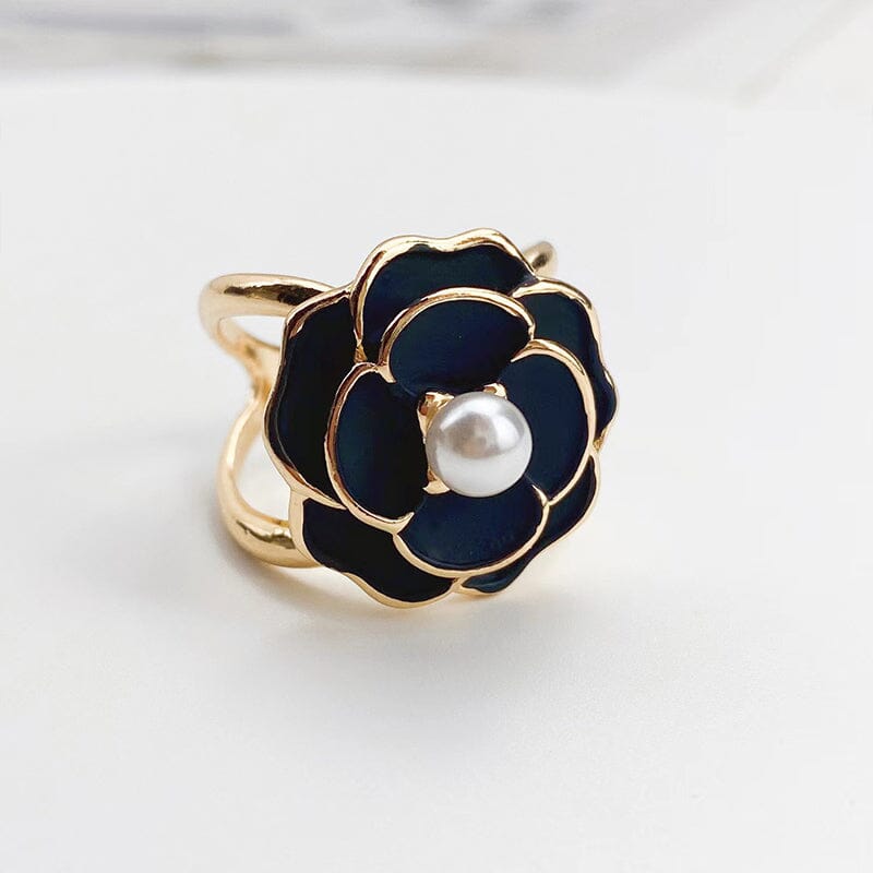 Buy one get one free-Camellia Scarf Buckle