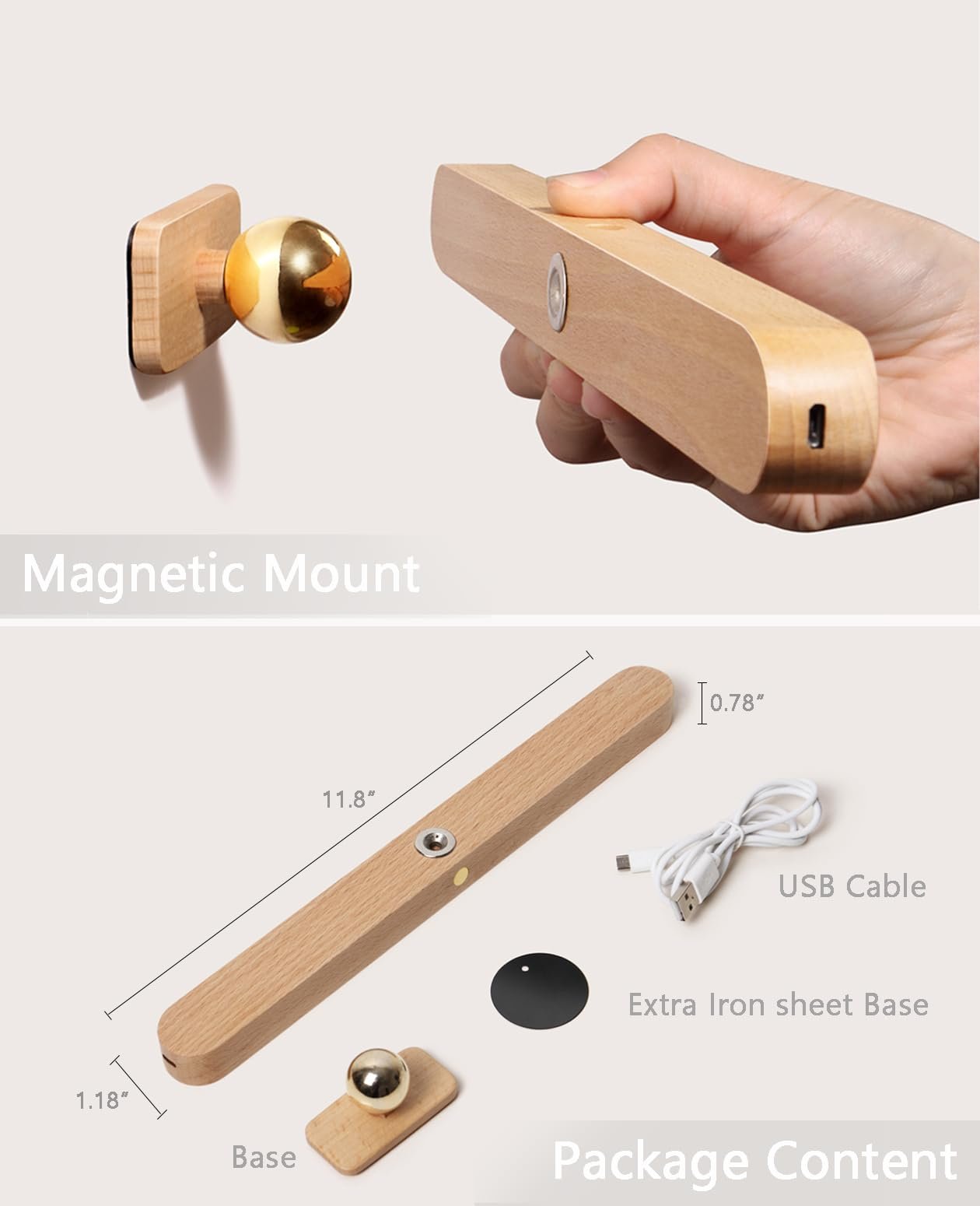 LED Magnetic Reading Lamp