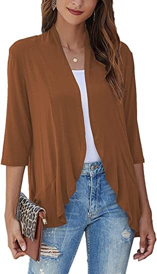 🔥🌺-Women's Casual Lightweight Open Front Cardigans