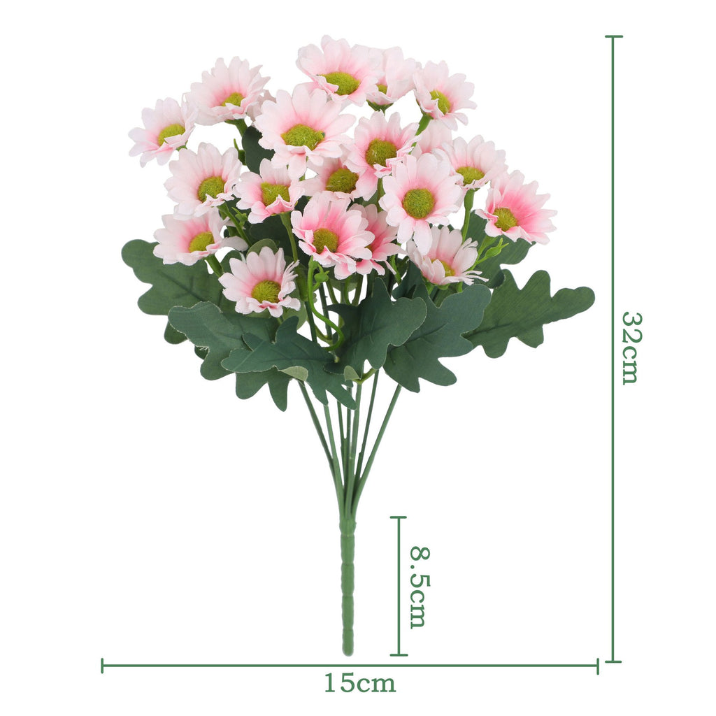 💥Artificial Outdoor Sunset Mums Flowers - UV resistant, Waterproof, Windproof