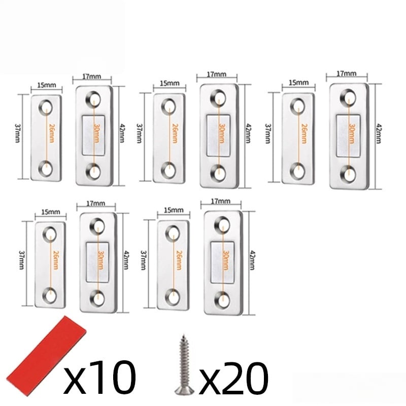 Ultra Thin Magnetic Cabinet Door Catch