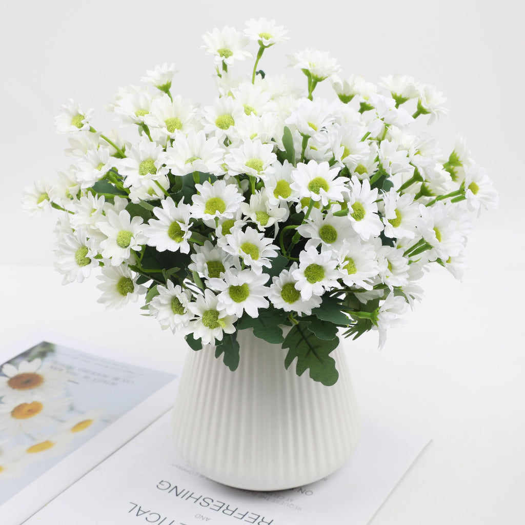 💥Artificial Outdoor Sunset Mums Flowers - UV resistant, Waterproof, Windproof