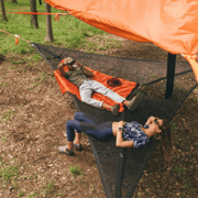 🔥MULTI-PERSON HAMMOCK- PATENTED 3 POINT DESIGN🔥(Free Worldwide Freight)