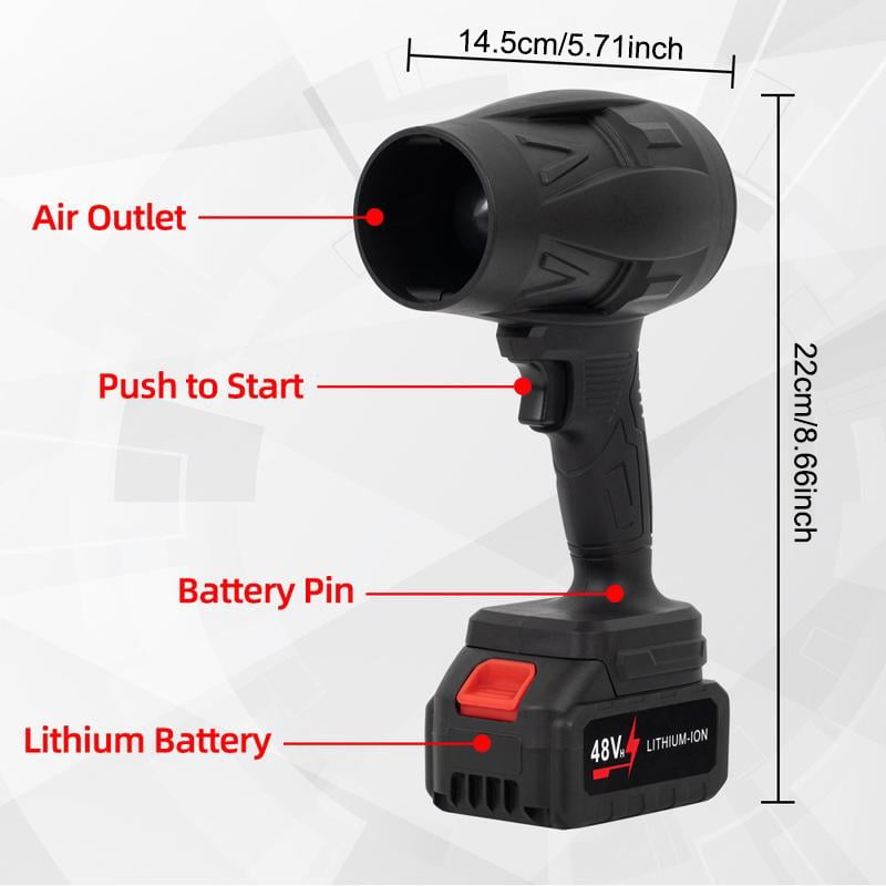 🔥Hot sale🔥- Turbo Jet Blower, Cordless Turbo Super Power Air Duster