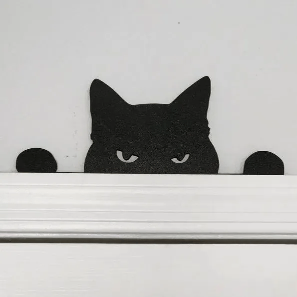 🔥🔥Metal Adorable Cat DoorTopper🎁🎁