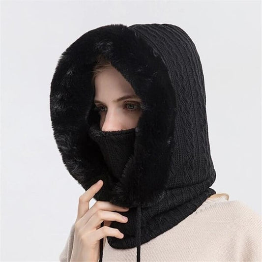 🔥🔥Warm Knitted Windbreaker Hat For Winter