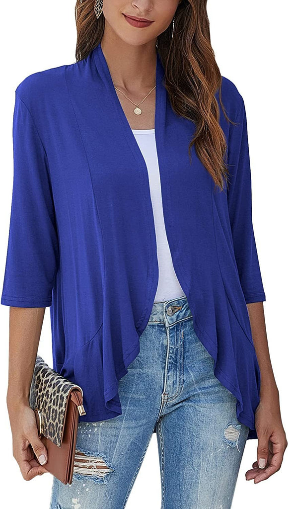 🔥🌺-Women's Casual Lightweight Open Front Cardigans
