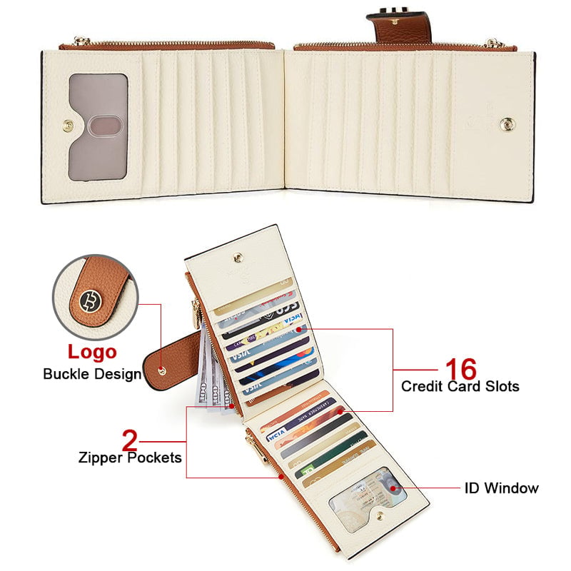 🔥Trendy Clutch with Zipper Pockets and Card Slots