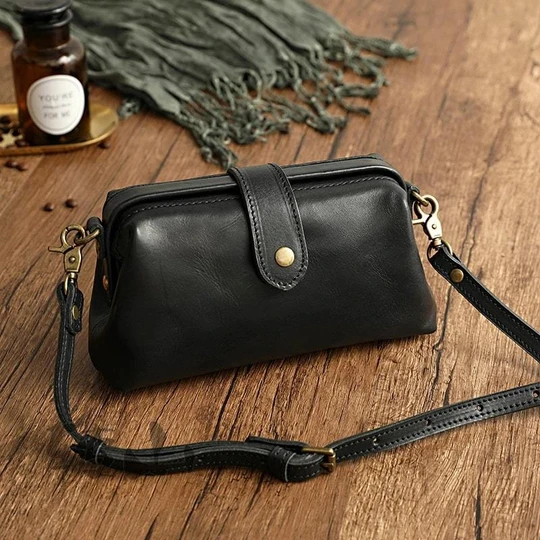 🎁This Week's Special Price $36.92💥Real Leather Retro Handmade Bag
