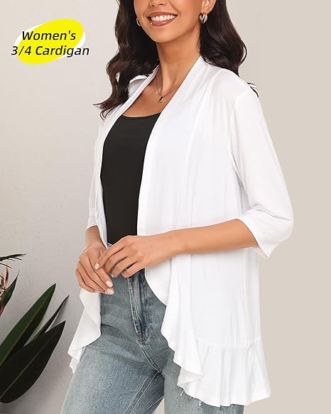 🔥🌺-Women's Casual Lightweight Open Front Cardigans