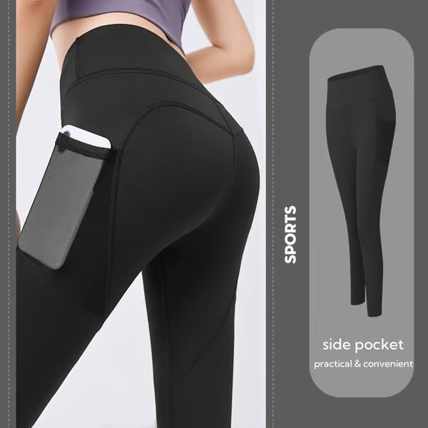 🎁🔥High Waisted Tummy Control Shaping Training Leggings
