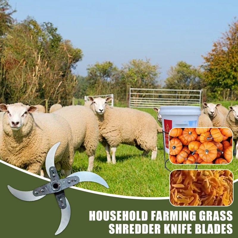 🔥Household Farming Grass Shredder Knife Blades