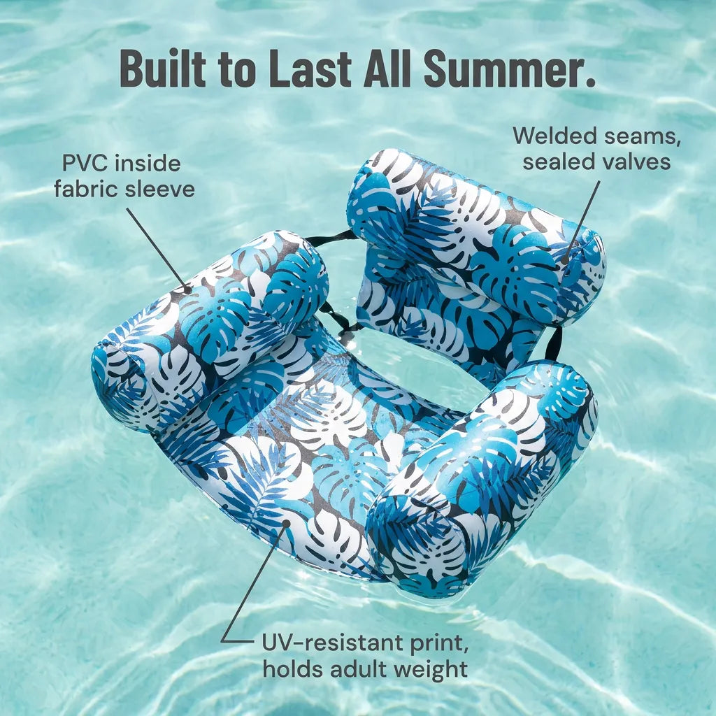 🏝️Summer Best-Seller 49% off🏊‍♂️ Foldable Inflatable Pool Lounger