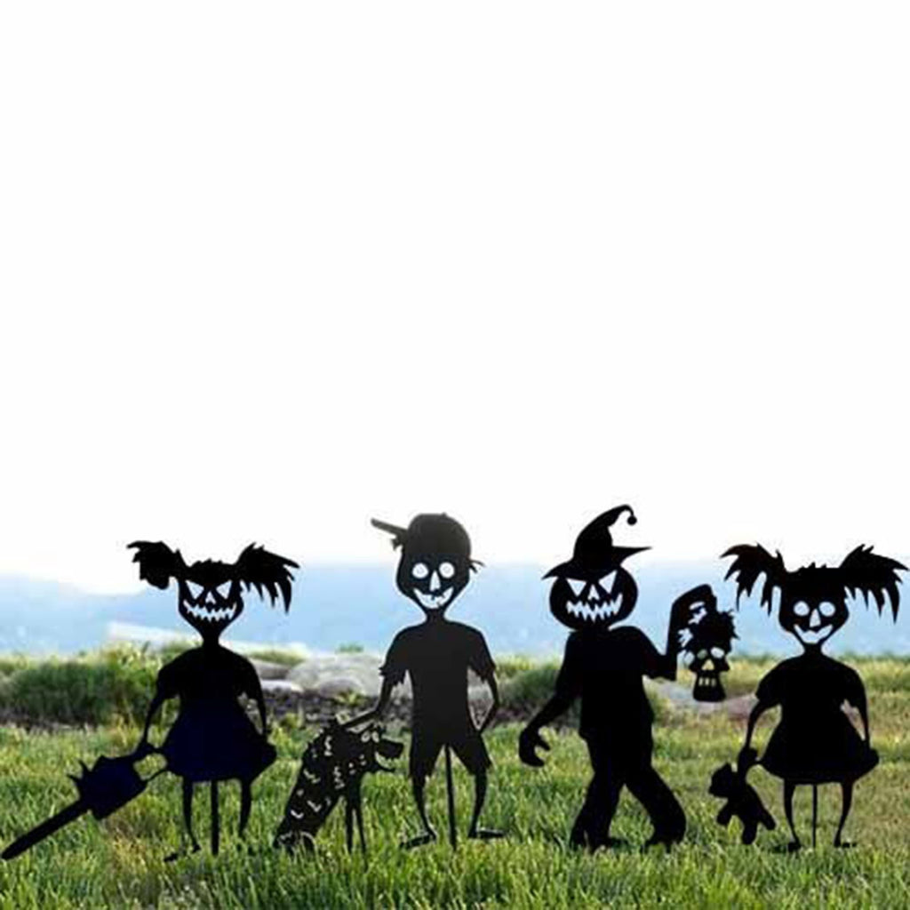 👻Cute and Unique Ghost Zombies - Halloween Yard Decor Metal  Art👻