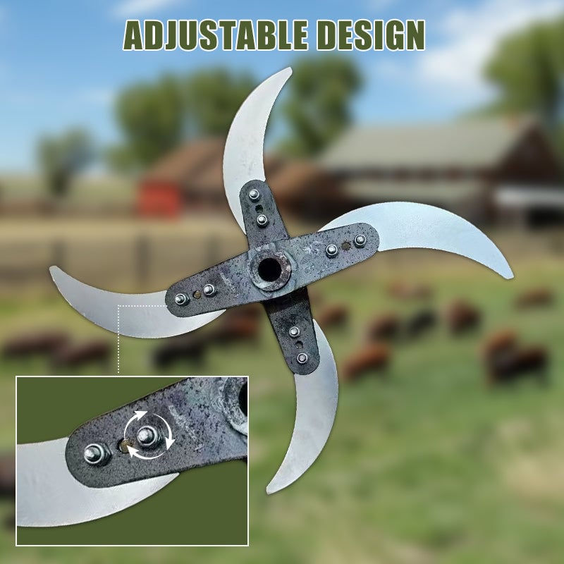 🔥Household Farming Grass Shredder Knife Blades