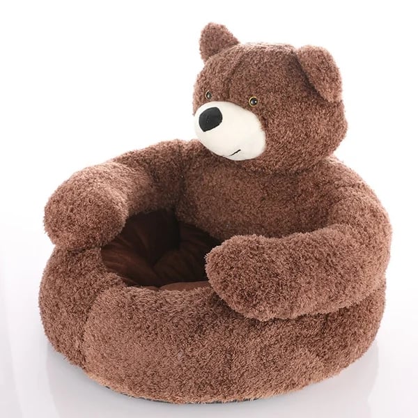🐶🐱 Teddy bear pillow cat and dog beds