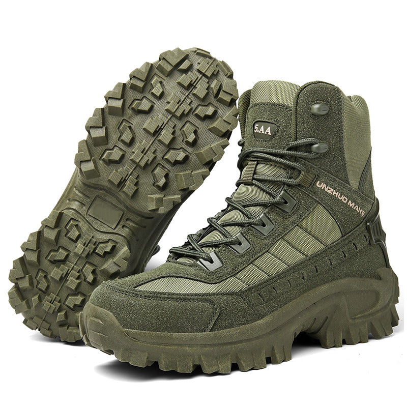 👢 Tactical Sports Boots - Waterproof & Non-Slip Grip, Reinforced Toe for Outdoor/Training/Military Use ⚡📦