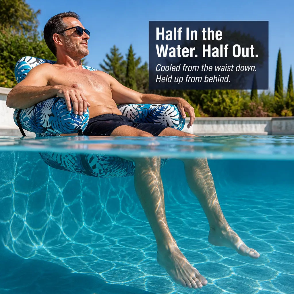 🏝️Summer Best-Seller 49% off🏊‍♂️ Foldable Inflatable Pool Lounger