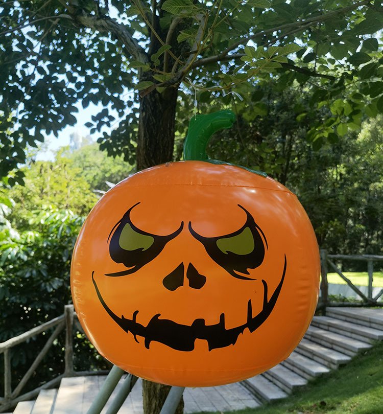 🎃🎃Inflatable Led light-up waterproof eyeball pumpkin 13 colours with remote control