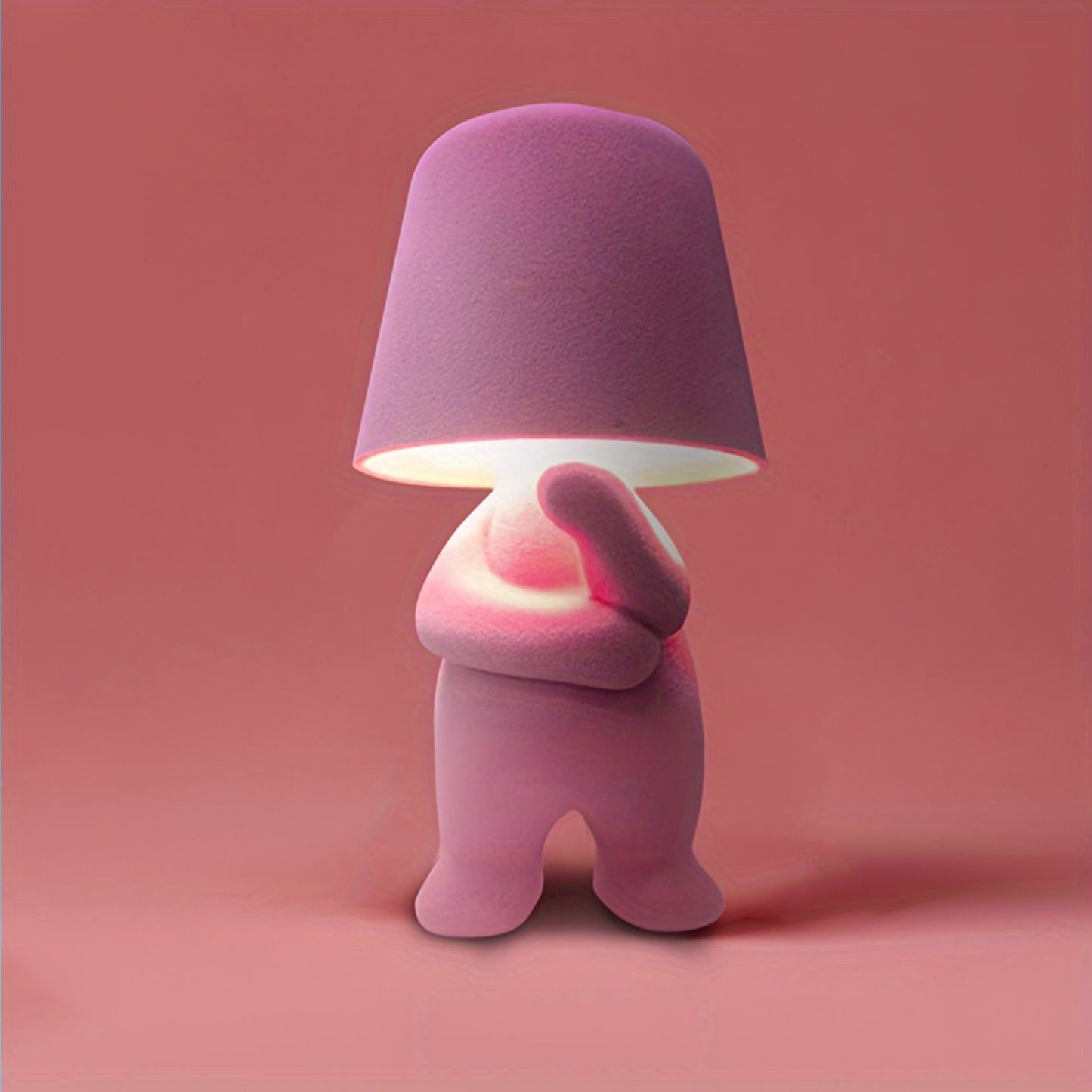 Bedside touch control table lamp colorful velvet