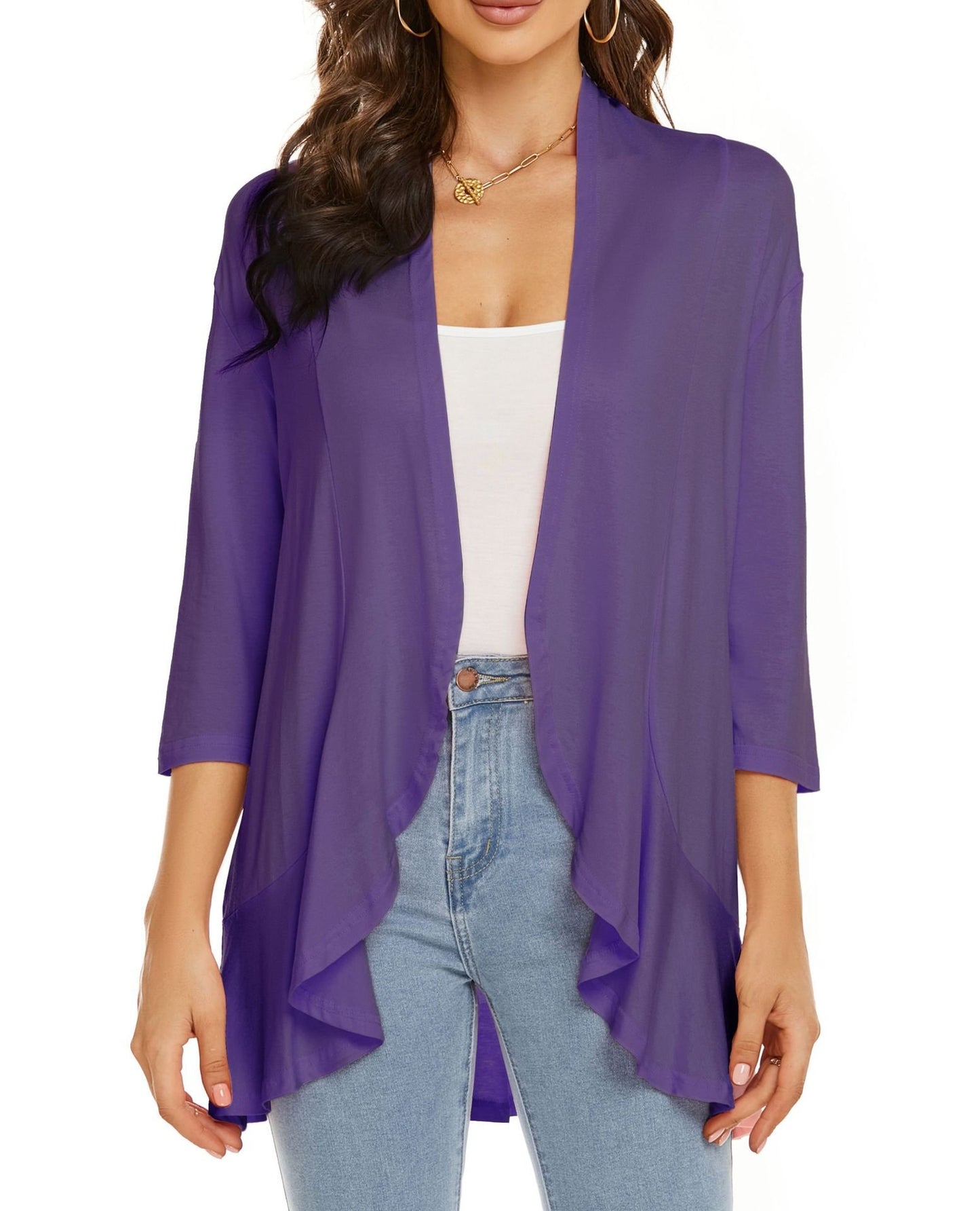 🔥🌺-Women's Casual Lightweight Open Front Cardigans