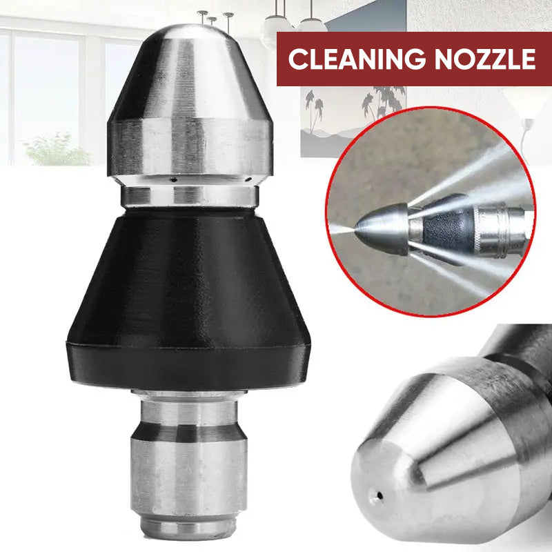👍🔥 Sewer cleaning tool high-pressure nozzle