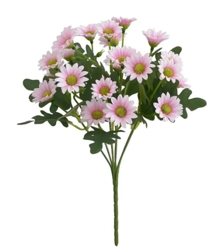 💥Artificial Outdoor Sunset Mums Flowers - UV resistant, Waterproof, Windproof